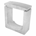 API Precast Reinforced Concrete Standard Size Box Culvert With Dry Weather Flow