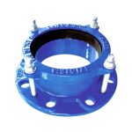 LYE Ductile Iron Long Collar Mechanical Flange Adaptor for DI Pipe (FBE)