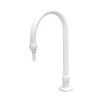 Method Fume Hood Water Fitting - 1 Way Bench Mounted Swivel Neck Water Outlet (BM 121)